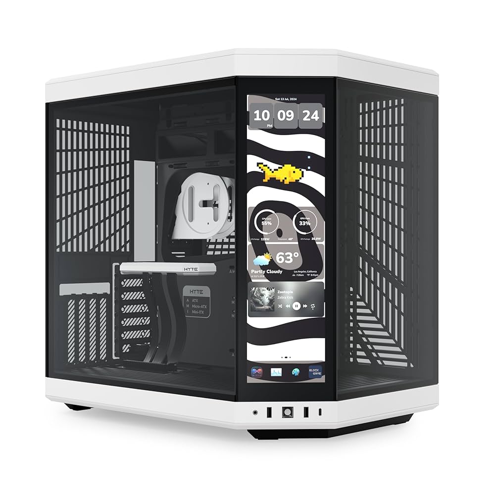 Amazon | HYTE Y70 Touch Infinite デュアルチャンバー ATX